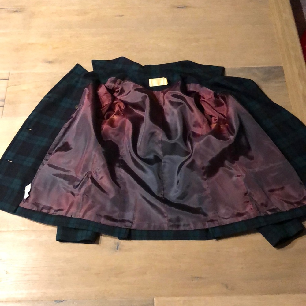 Pendleton Wool Plaid Double Breasted Jacket - image 6